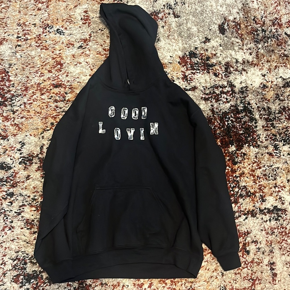 Black hoodie